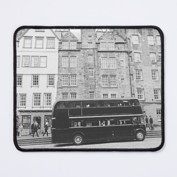 Item preview, Royal Mile, Edinburgh - Double Decker Black Bus designed and sold by CarolinaReina.