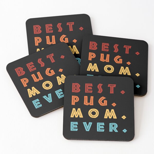 Item preview, best pug mom ever pug dog mama cute   designed and sold by BruceCEamon.