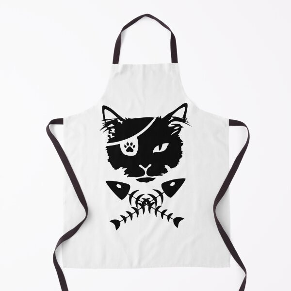 Item preview, cat head with fish bone  designed and sold by BruceCEamon.