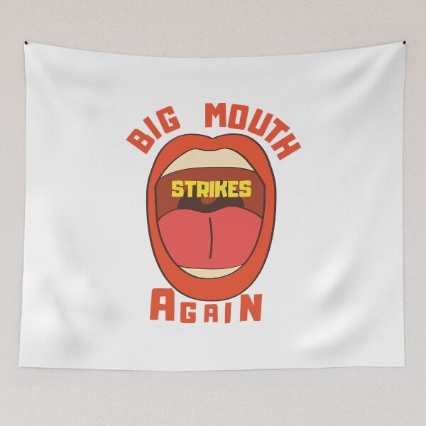 Item preview, Big Mouth Strikes Again  designed and sold by MollyCosgrove.