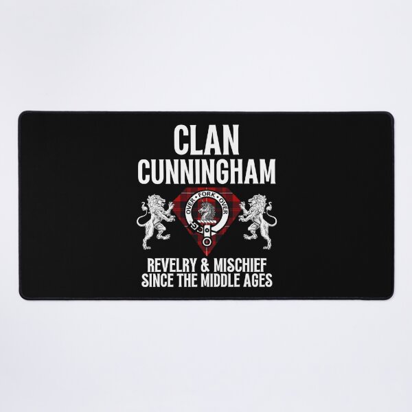 Item preview, Cunningham Clan Scottish Name Coat Of Arms Tartan Family T-Shirt designed and sold by BruceCEamon.