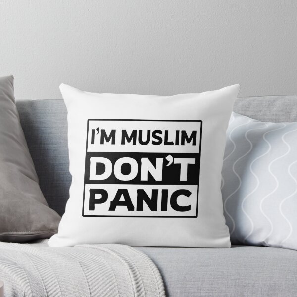 Item preview, im muslim dont panic islamic art quotes 4 designed and sold by EfenDesign.