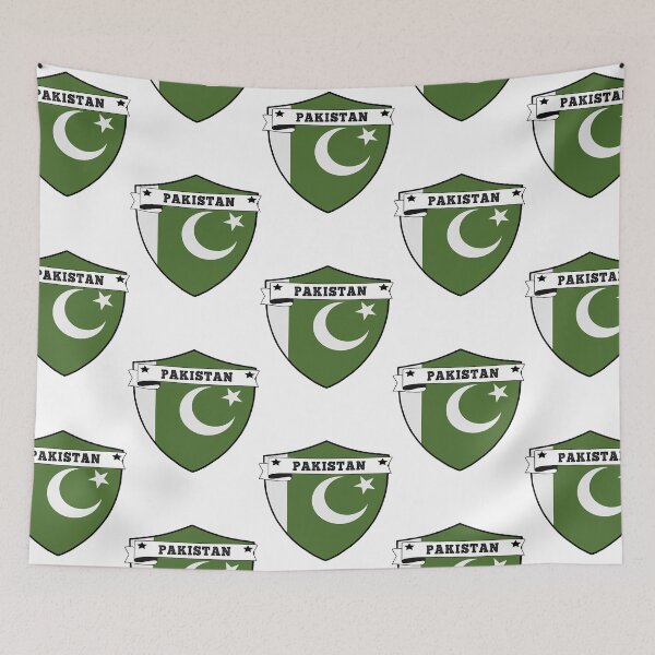 Artikelvorschau, PAKISTAN COUNTRY SHIELD, MINIMALISTISCHE PAKISTAN-FLAGGE, ICH LIEBE PAKISTAN, GEBOREN IN PAKISTAN, PAKISTAN SCHLECHT entworfen und verkauft von edestiney.