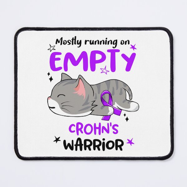 Item preview, Crohn's Awareness, Mostly Running on Crohn's Warrior designed and sold by Tammyilaria.