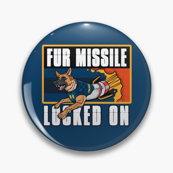 Item preview, FUR MISSILE LOCKED ON designed and sold by OnlyCops.