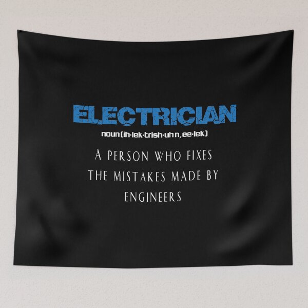 Item preview, Electrician Definition Funny Electrician Gift designed and sold by SageTobias.