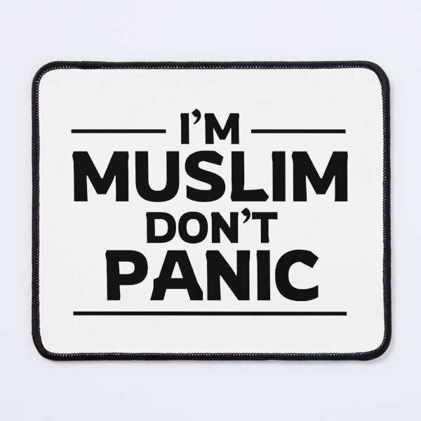 Item preview, im muslim dont panic islamic art quotes 5 designed and sold by EfenDesign.