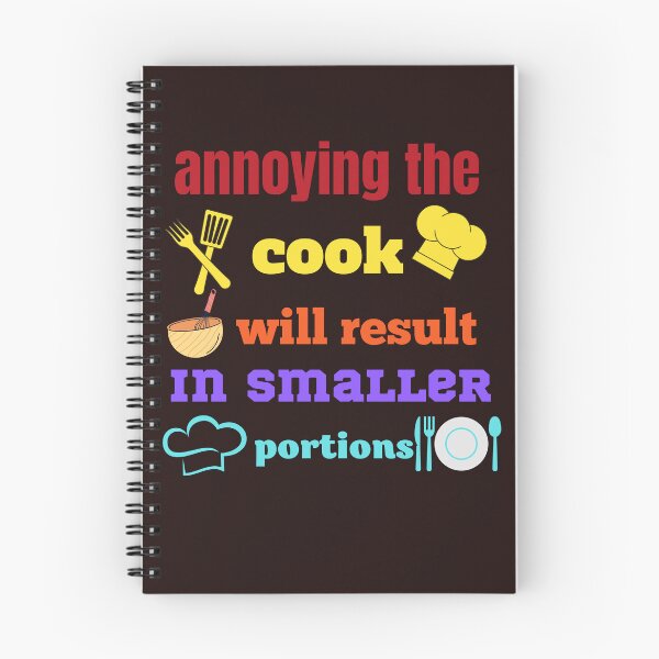 Item preview, annoying the cook will result in smaller portions,funny designed and sold by SENMARO100.
