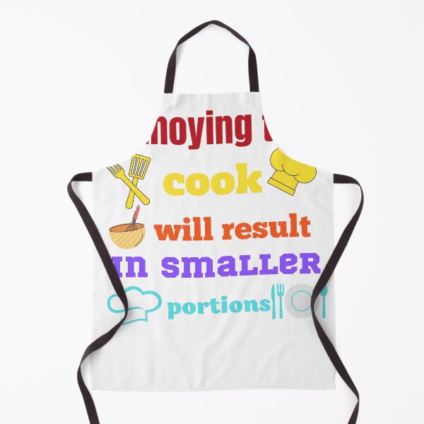 Item preview, annoying the cook will result in smaller portions,funny designed and sold by SENMARO100.