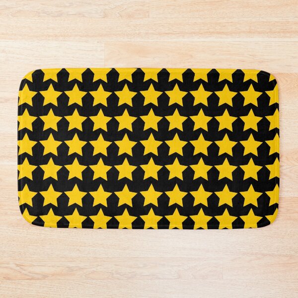 Item preview, Black background with gold stars: decor, accent piece, decoration, home, office, work space, glamorous, regal designed and sold by Becky Hunter.