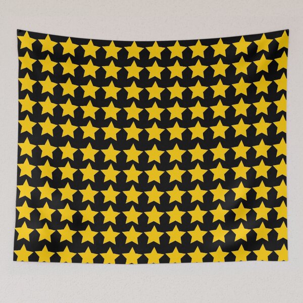 Item preview, Black background with gold stars: decor, accent piece, decoration, home, office, work space, glamorous, regal designed and sold by Becky Hunter.