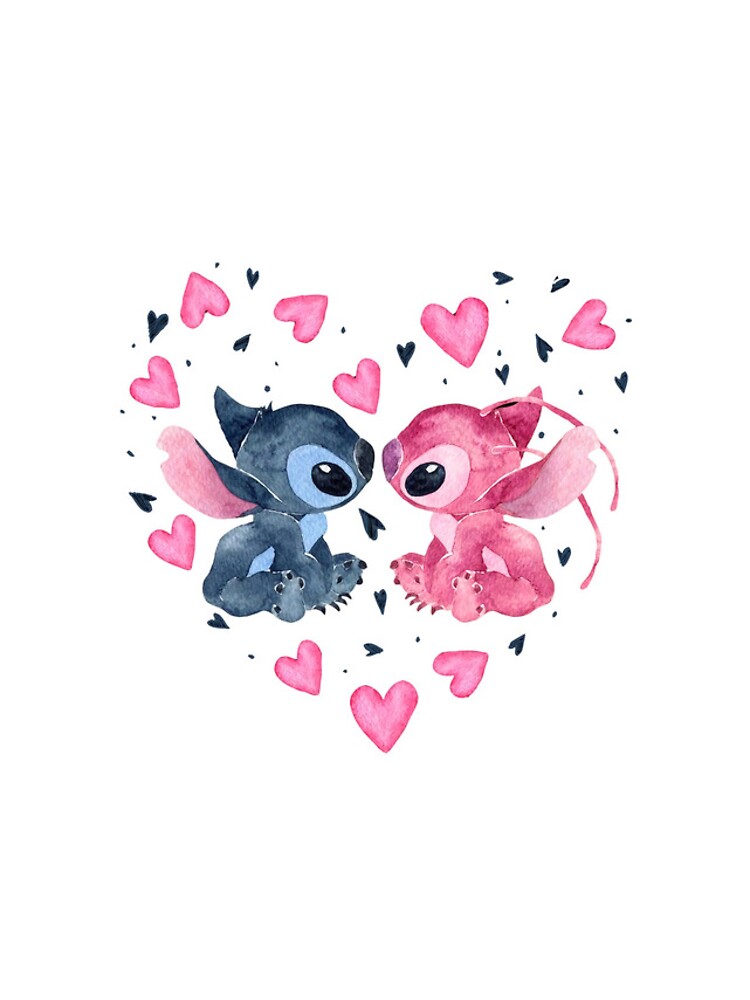 Funda para iPhone SE 2022 Oficial de Disney Angel & Stitch Beso - Lilo &  Stitch