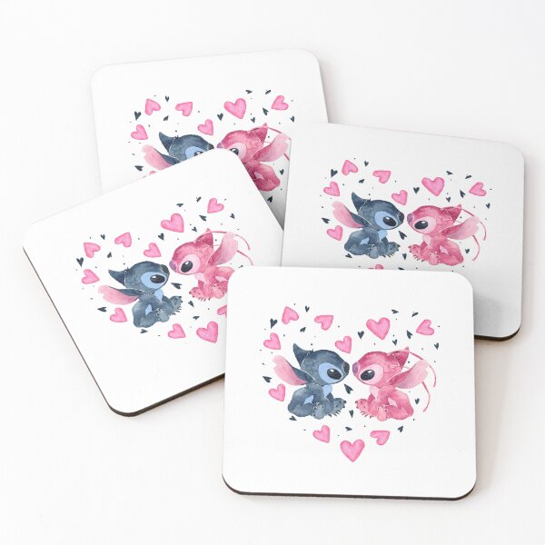 Item preview, Lilo And Stitch In Love With Hearts designed and sold by ThompsonBeauty.