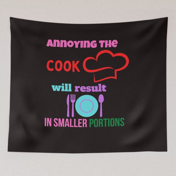 Item preview, Copy of annoying the cook will result in smaller portions,funny designed and sold by SENMARO100.
