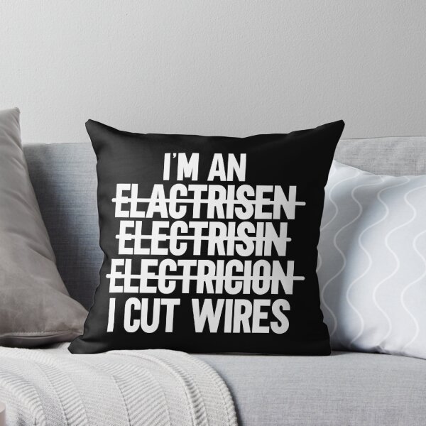 Item preview, Im An Elactrisen Electrisin Electricion I Cut Wires Funny Electrician designed and sold by SageTobias.
