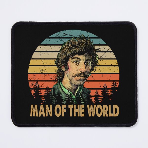 Item preview, Man of the world man singer rock music poster designed and sold by LeonLinda3.