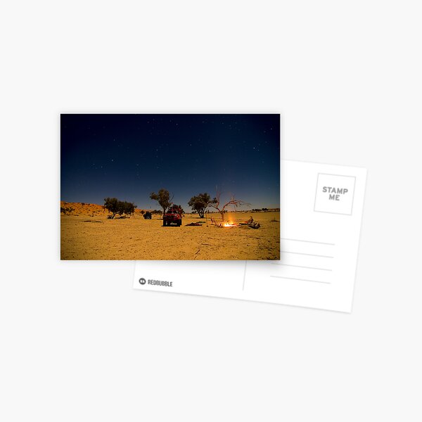 Desert Night Postcard