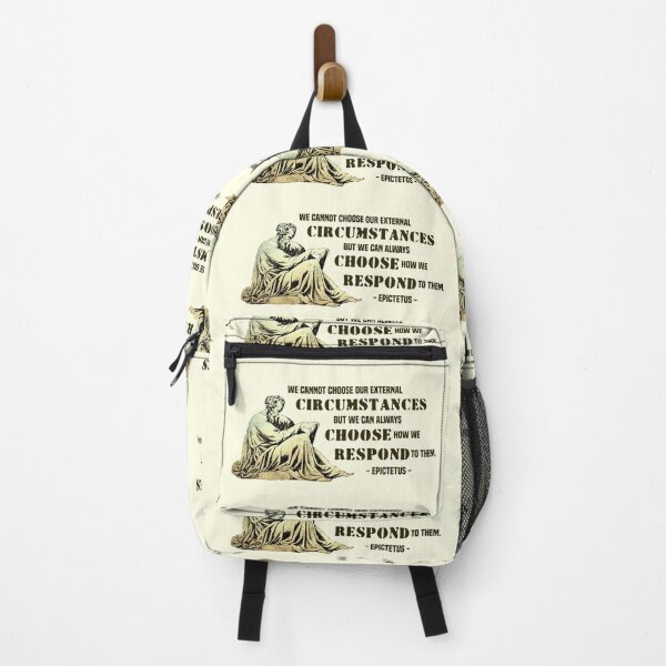 Item preview, Stoic Philosopher Epictetus Quotes - choose how we respond designed and sold by challengecafe.