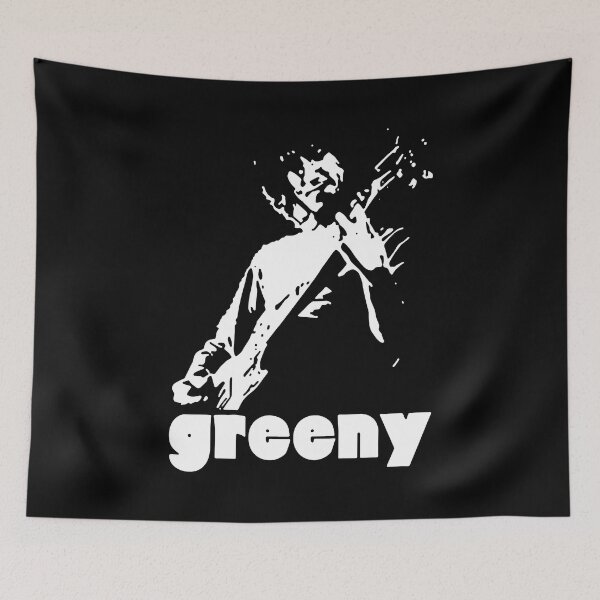 Item preview, Graphic Greeny song music blue rock designed and sold by LeonLinda3.