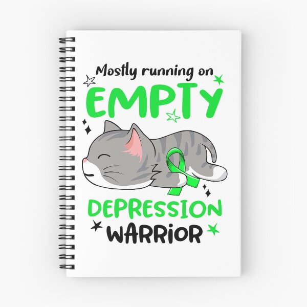 Item preview, Depression Awareness, Mostly Running on Depression Warrior designed and sold by Tammyilaria.