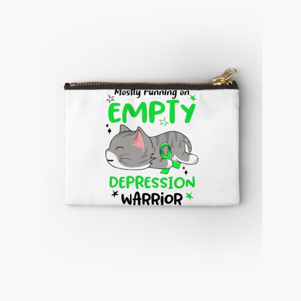 Item preview, Depression Awareness, Mostly Running on Depression Warrior designed and sold by Tammyilaria.