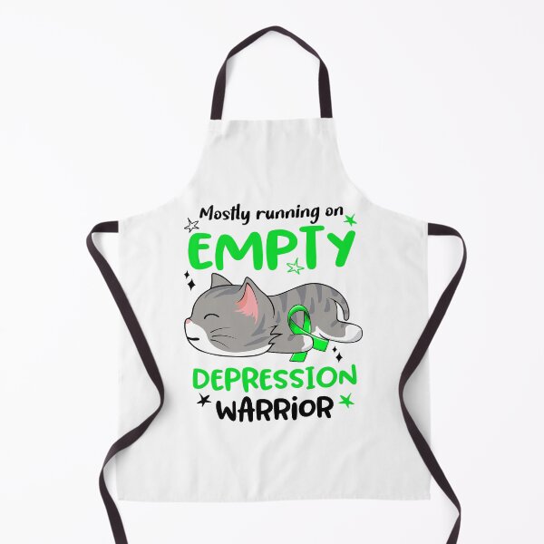 Item preview, Depression Awareness, Mostly Running on Depression Warrior designed and sold by Tammyilaria.