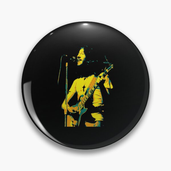 Item preview, Man guitarist blue rock music poster designed and sold by LeonLinda3.
