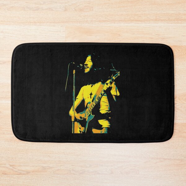 Item preview, Man guitarist blue rock music poster designed and sold by LeonLinda3.