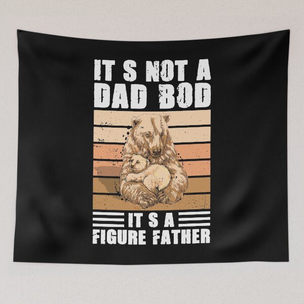 Item preview, Mens It's Not A Dad Bod It's A Father Figure designed and sold by 3colors3.