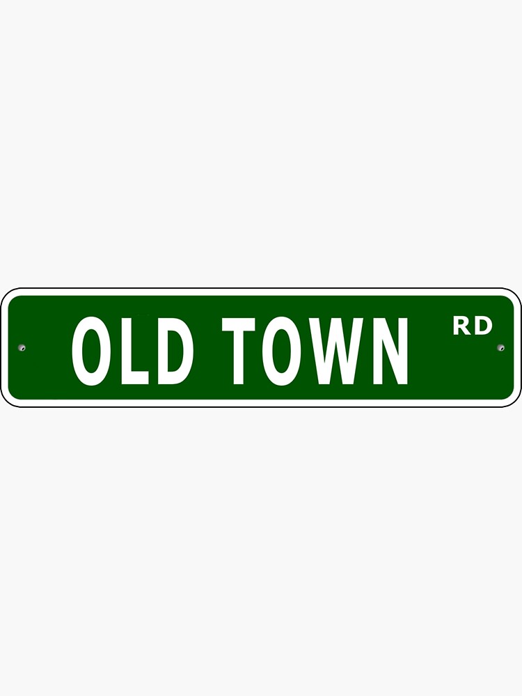 "Old Town Road Sticker" Sticker by MichaelSchwe Redbubble