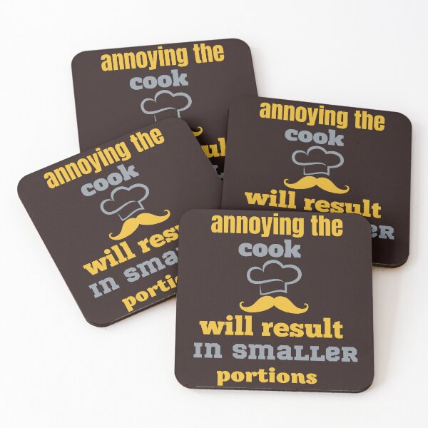 Item preview,  annoying the cook will result in smaller portions,funny designed and sold by SENMARO100.