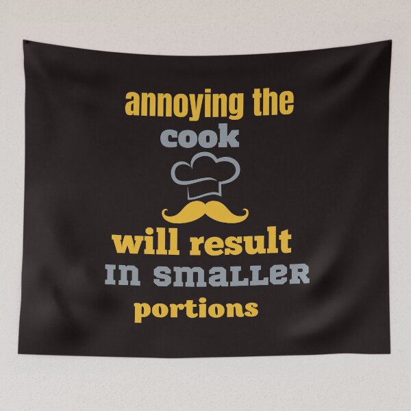 Item preview,  annoying the cook will result in smaller portions,funny designed and sold by SENMARO100.
