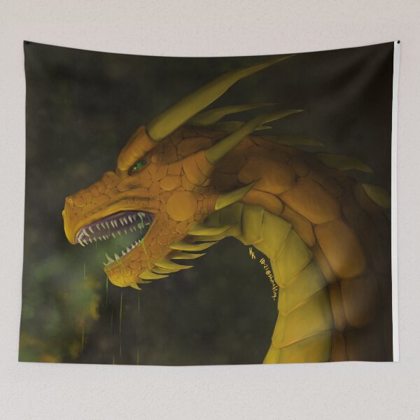 Item preview, Bronze Dragon designed and sold by StaticKlingShop.