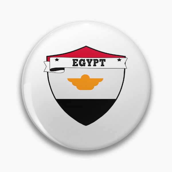 Item preview, EGYPT COUNTRY SHIELD, MINIMALIST EGYPT FLAG, I LOVE EGYPT  designed and sold by edestiney.