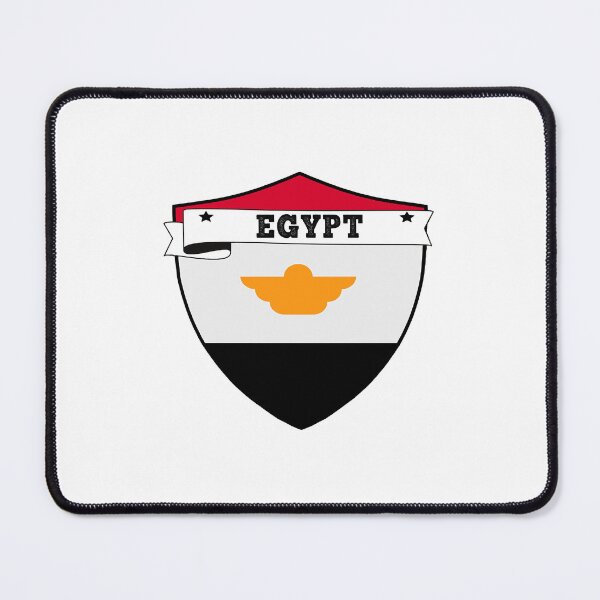 Item preview, EGYPT COUNTRY SHIELD, MINIMALIST EGYPT FLAG, I LOVE EGYPT designed and sold by edestiney.