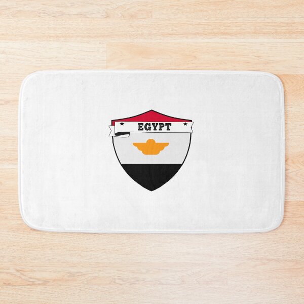 Item preview, EGYPT COUNTRY SHIELD, MINIMALIST EGYPT FLAG, I LOVE EGYPT  designed and sold by edestiney.