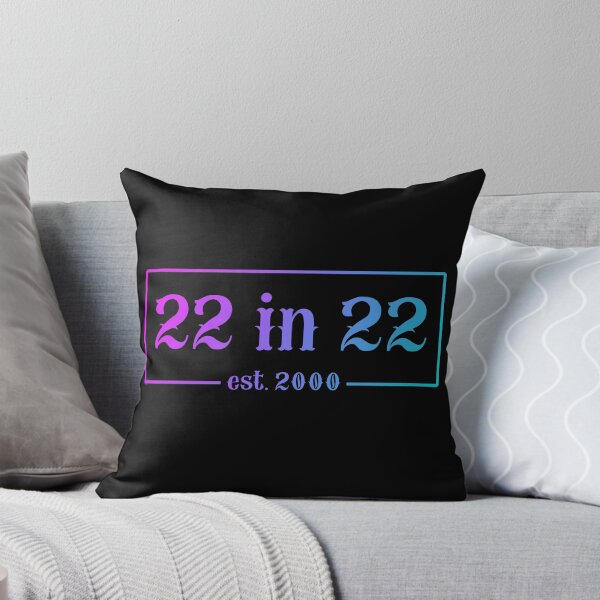 Item preview, 22 in 22 Est 2000 Blue Gradient | 22nd Birthday | Turning 22 in 2022 | 22nd birthday party gift designed and sold by Violet Treasures.