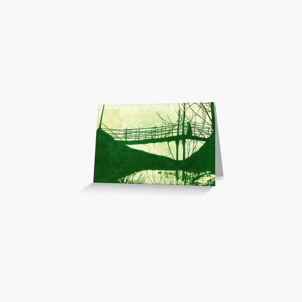 The Cold Walk Home Greeting Card