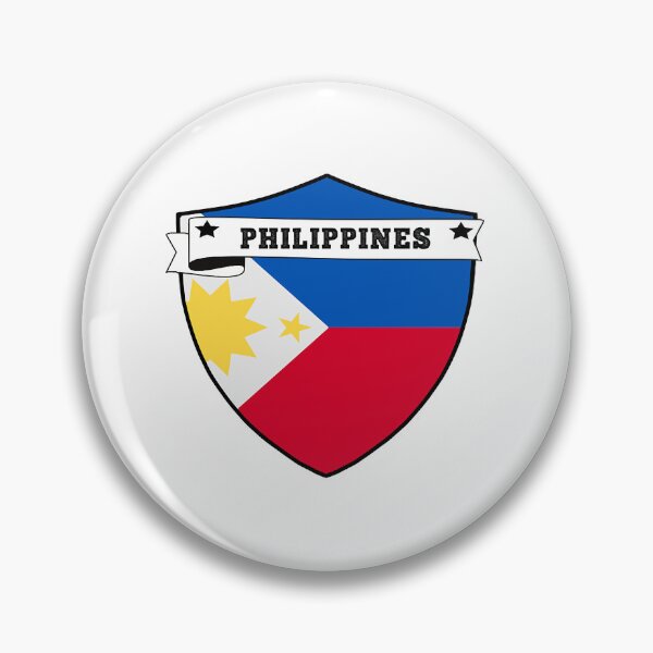 Item preview, PHILIPPINES COUNTRY SHIELD, MINIMALIST PHILIPPINES FLAG, I LOVE PHILIPPINES , BORN IN PHILIPPINES ,  designed and sold by edestiney.