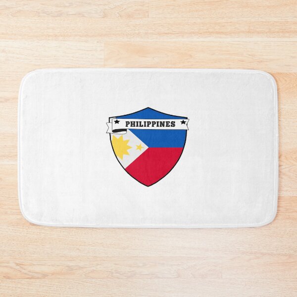 Item preview, PHILIPPINES COUNTRY SHIELD, MINIMALIST PHILIPPINES FLAG, I LOVE PHILIPPINES , BORN IN PHILIPPINES ,  designed and sold by edestiney.