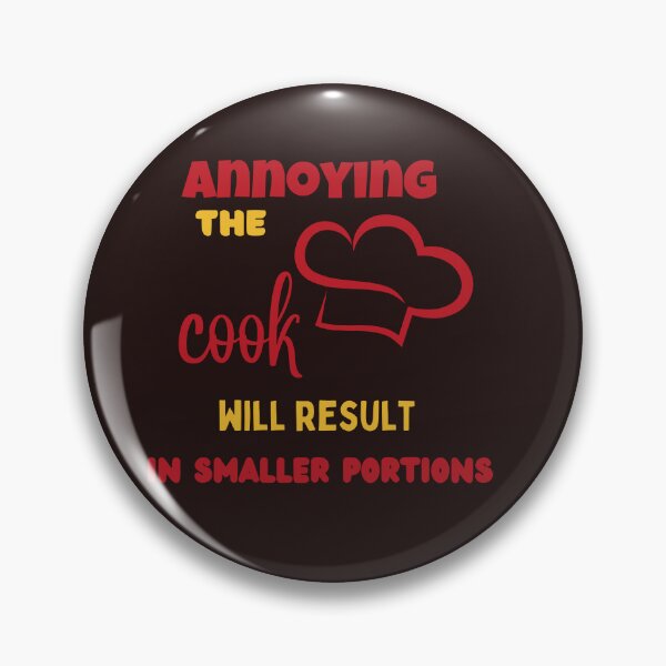 Item preview, annoying the cook will result in smaller portions,funny,cooking designed and sold by SENMARO100.