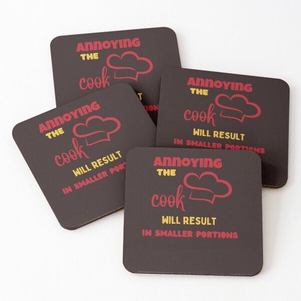 Item preview, annoying the cook will result in smaller portions,funny,cooking designed and sold by SENMARO100.