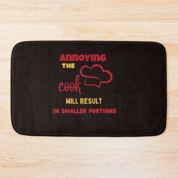 Item preview, annoying the cook will result in smaller portions,funny,cooking designed and sold by SENMARO100.