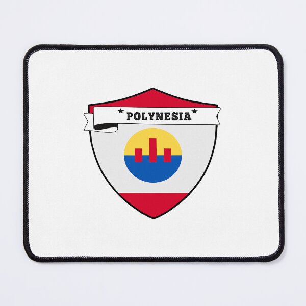 Item preview, POLYNESIA COUNTRY SHIELD, MINIMALIST POLYNESIA FLAG, I LOVE POLYNESIA , BORN IN POLYNESIA , POLYNESI designed and sold by edestiney.
