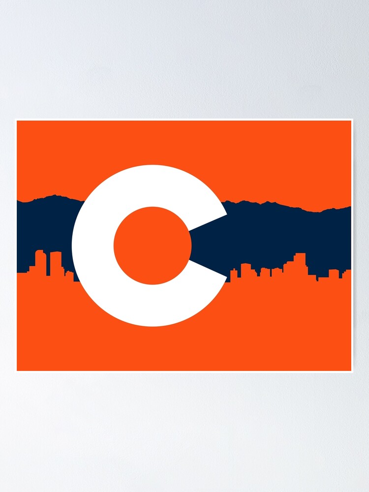 Broncos Colorado Flag  Colorado flag, Broncos wallpaper, Colorado flag art