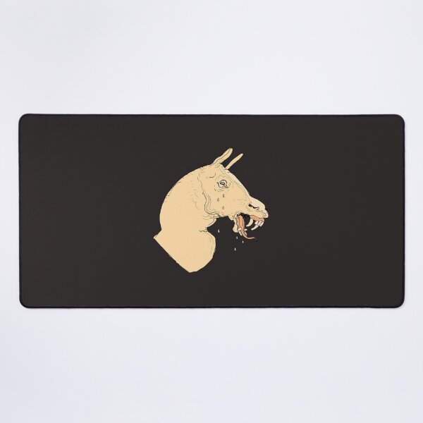 Item preview, Yellow Fanged Horse Sticker designed and sold by AnniThom.