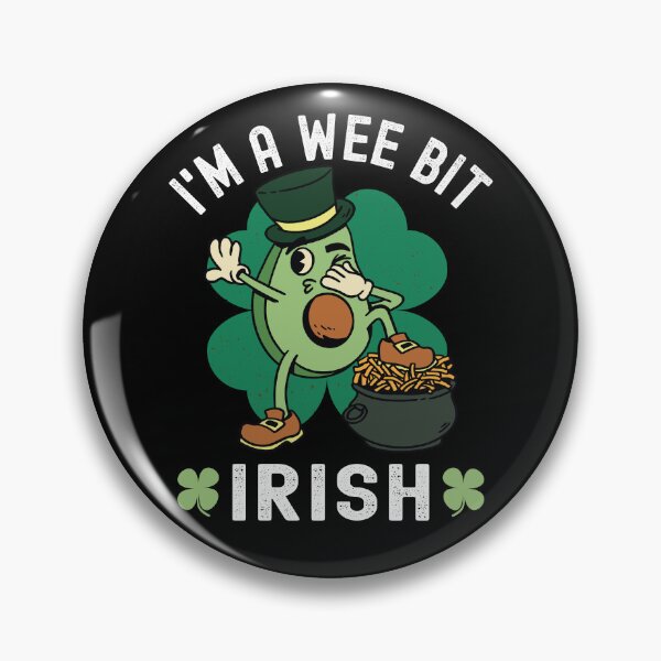 Item preview, I'm A Wee Bit Irish - St. Patricks Day Avocado designed and sold by Fabvity.