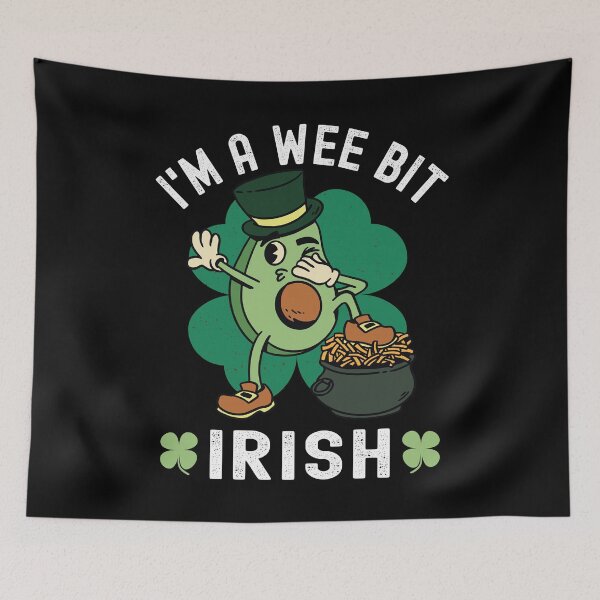 Item preview, I'm A Wee Bit Irish - St. Patricks Day Avocado designed and sold by Fabvity.