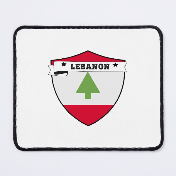 Item preview, LEBANON COUNTRY SHIELD, MINIMALIST LEBANON FLAG, I LOVE LEBANON , BORN IN LEBANON , LEBANON BADGE SH designed and sold by edestiney.