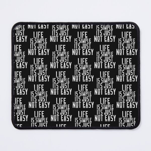 Item preview, Life is simple it's just not easy funny t-shirt. designed and sold by DesignedBySnip.